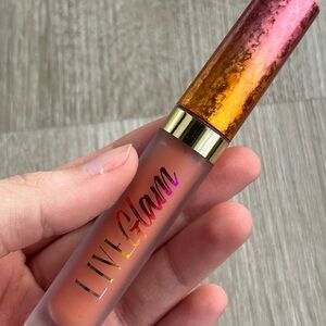 Matte Lip Gloss - Warm Pink with Gold Cap